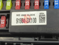 2014-2016 Hyundai Elantra Fusebox Fuse Box Panel Relay Module P/N:91951-3X710 Fits Fits 2014 2015 2016 OEM Used Auto Parts -