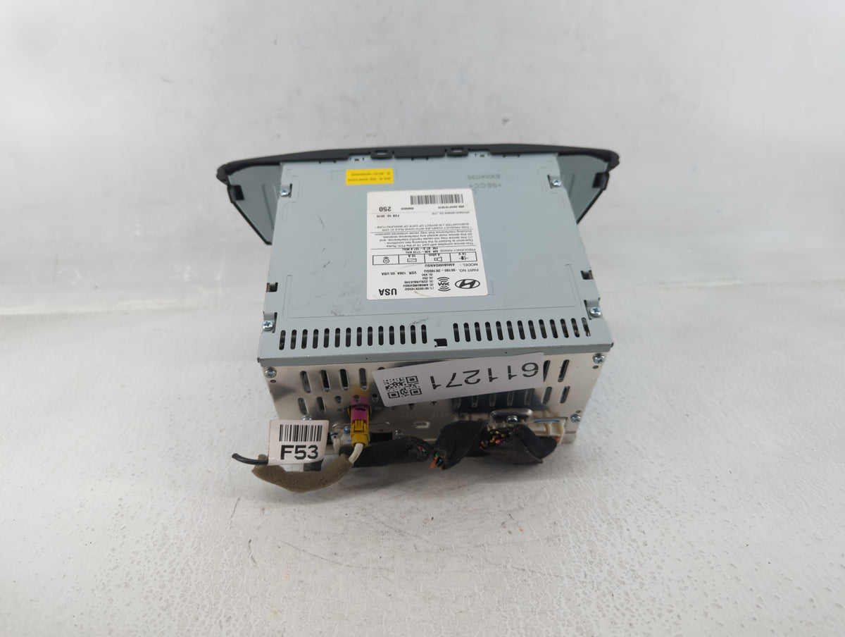 2014-2016 Hyundai Elantra Radio AM FM Cd Player Receiver Replacement P/N:96180-3X165GU Fits Fits 2014 2015 2016 OEM Used Aut
