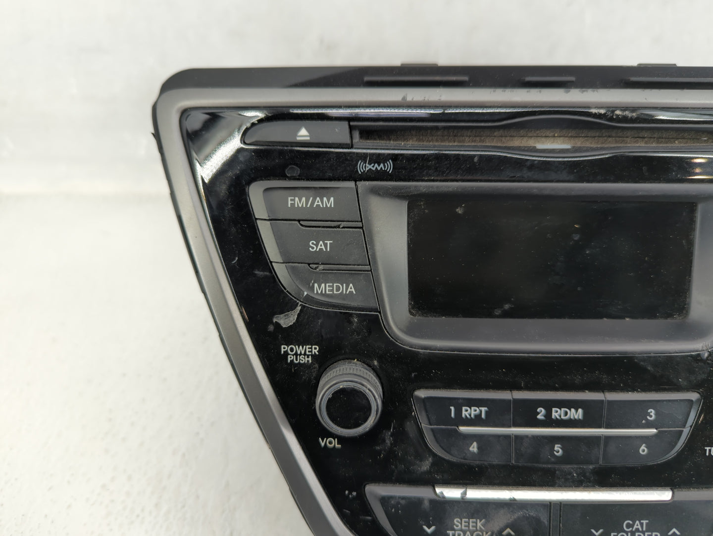 2014-2016 Hyundai Elantra Radio AM FM Cd Player Receiver Replacement P/N:96170-3X156GU Fits Fits 2014 2015 2016 OEM Used Aut