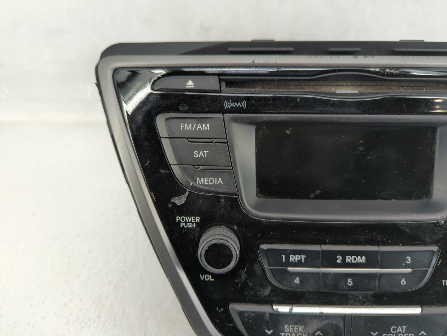 2014-2016 Hyundai Elantra Radio AM FM Cd Player Receiver Replacement P/N:96170-3X156GU Fits Fits 2014 2015 2016 OEM Used Aut