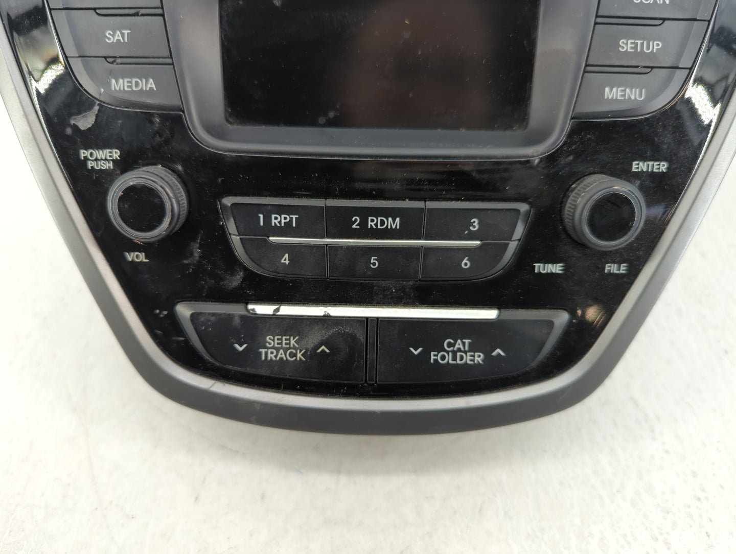 2014-2016 Hyundai Elantra Radio AM FM Cd Player Receiver Replacement P/N:96170-3X156GU Fits Fits 2014 2015 2016 OEM Used Aut