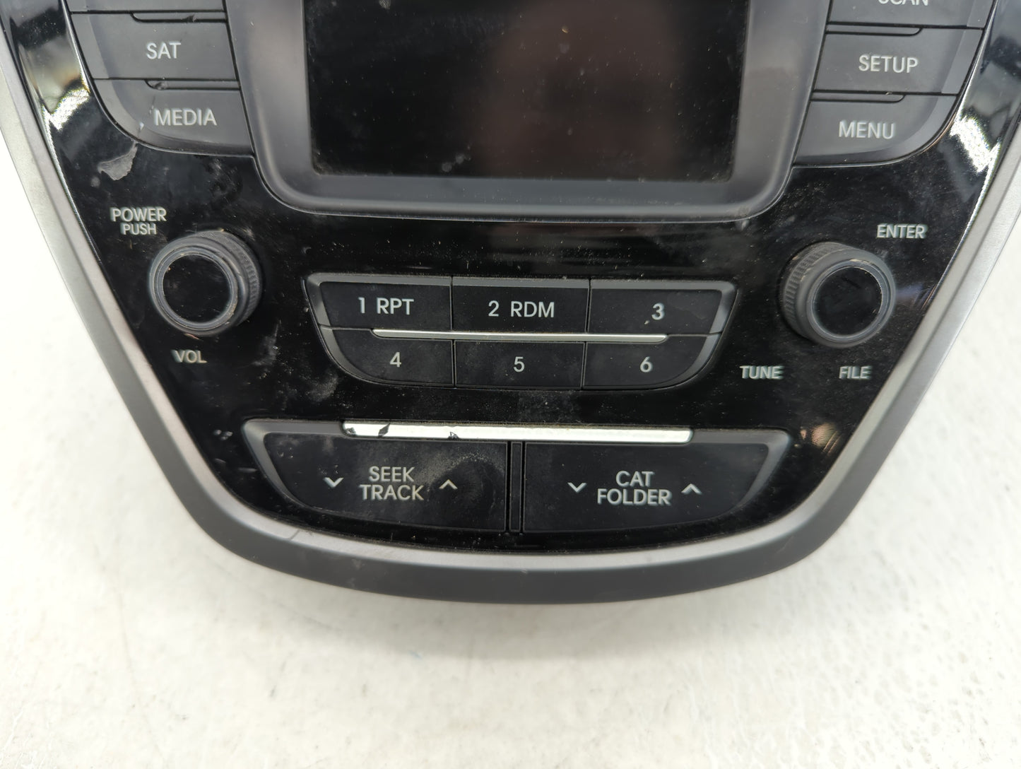 2014-2016 Hyundai Elantra Radio AM FM Cd Player Receiver Replacement P/N:96170-3X156GU Fits Fits 2014 2015 2016 OEM Used Aut