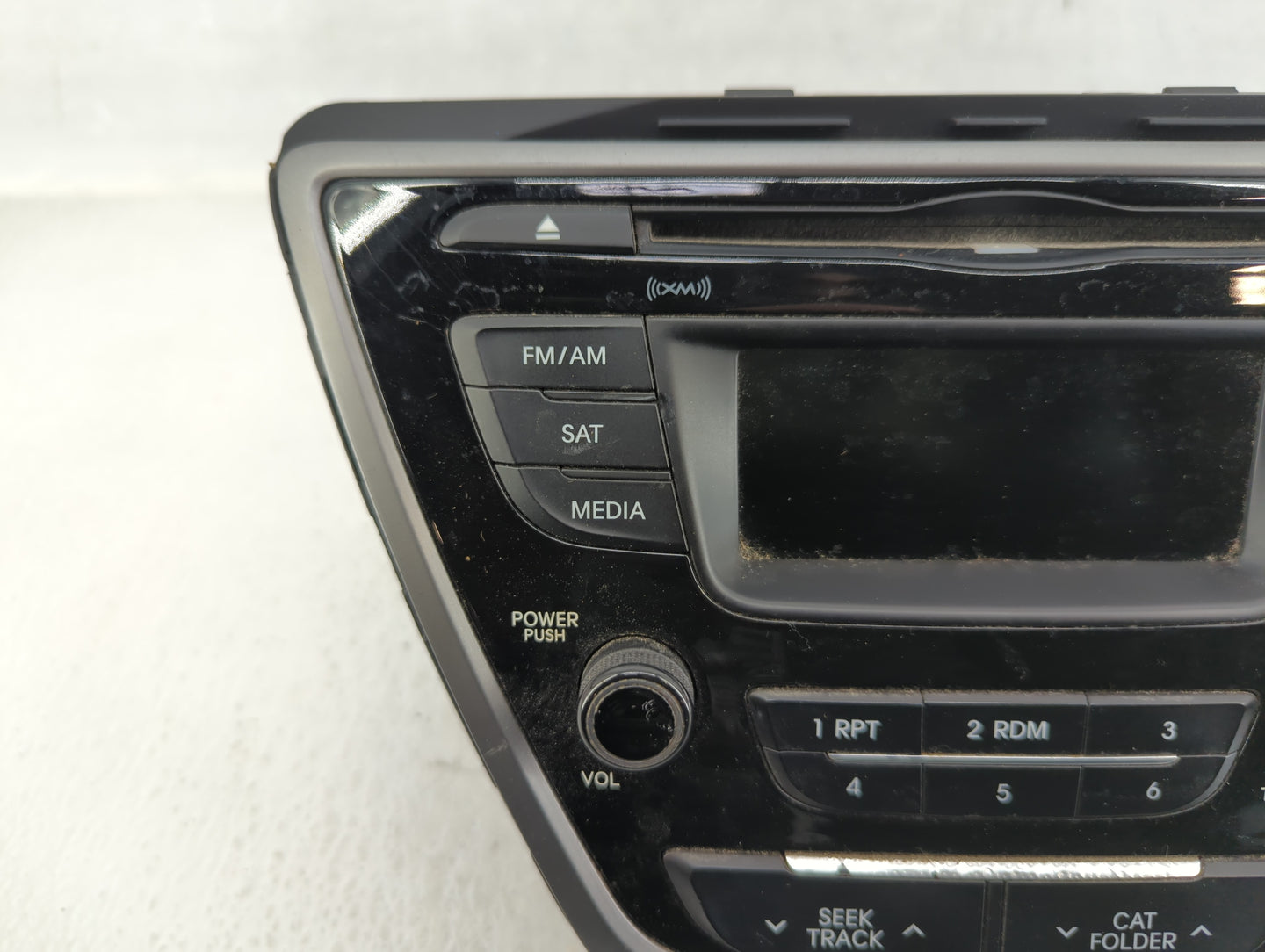 2014-2016 Hyundai Elantra Radio AM FM Cd Player Receiver Replacement P/N:96170-3X156GU Fits Fits 2014 2015 2016 OEM Used Aut