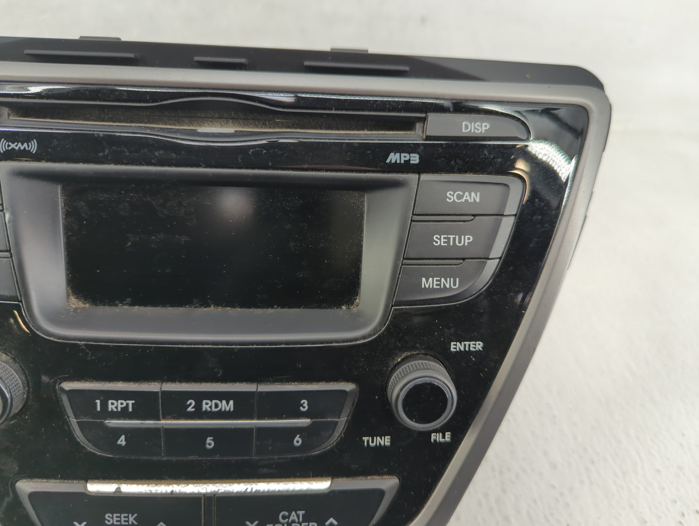 2014-2016 Hyundai Elantra Radio AM FM Cd Player Receiver Replacement P/N:96170-3X156GU Fits Fits 2014 2015 2016 OEM Used Aut