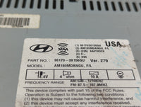 2014-2016 Hyundai Elantra Radio AM FM Cd Player Receiver Replacement P/N:96170-3X156GU Fits Fits 2014 2015 2016 OEM Used Aut