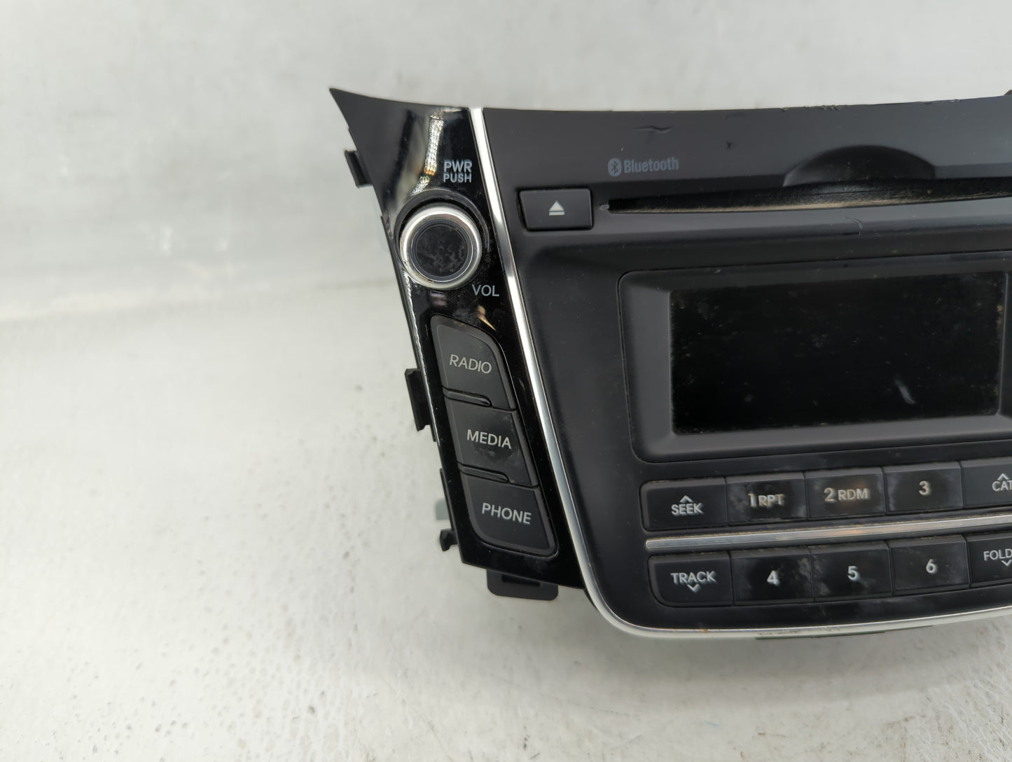 2016-2017 Hyundai Elantra Radio AM FM Cd Player Receiver Replacement P/N:96170-A5260GU Fits Fits 2016 2017 OEM Used Auto Par