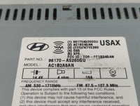 2016-2017 Hyundai Elantra Radio AM FM Cd Player Receiver Replacement P/N:96170-A5260GU Fits Fits 2016 2017 OEM Used Auto Par