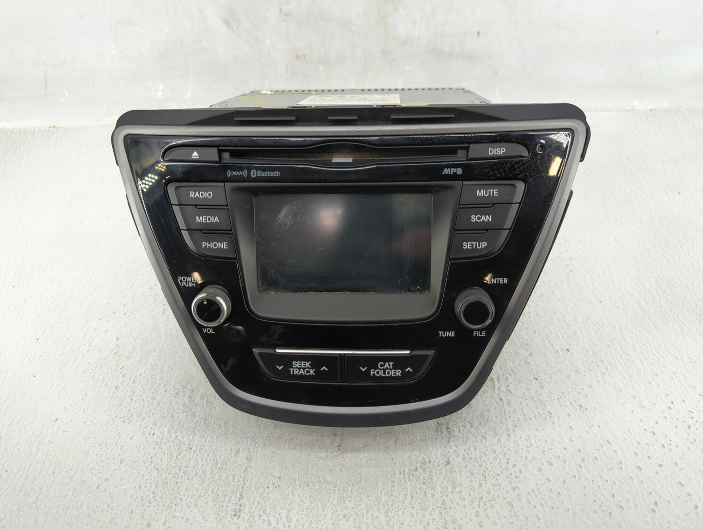 2014-2016 Hyundai Elantra Am Fm Cd Player Radio Receiver - Oemusedautoparts1.com