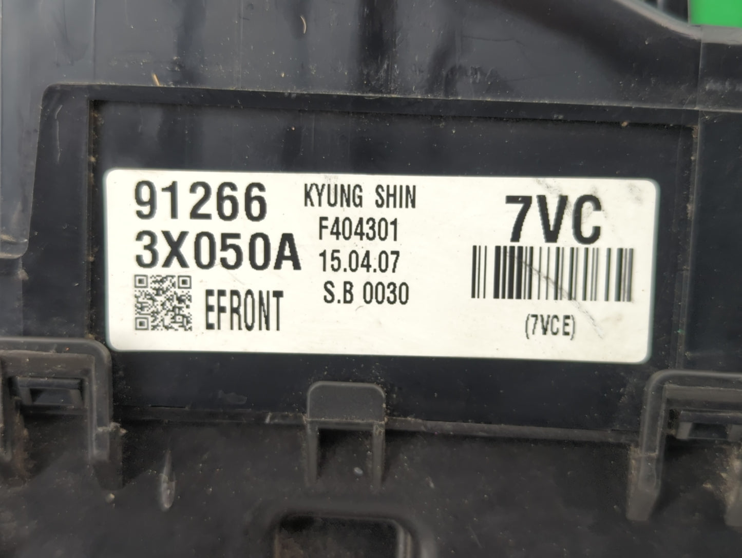 2014-2016 Hyundai Elantra Fusebox Fuse Box Panel Relay Module P/N:91266 3X050A Fits Fits 2014 2015 2016 OEM Used Auto Parts 