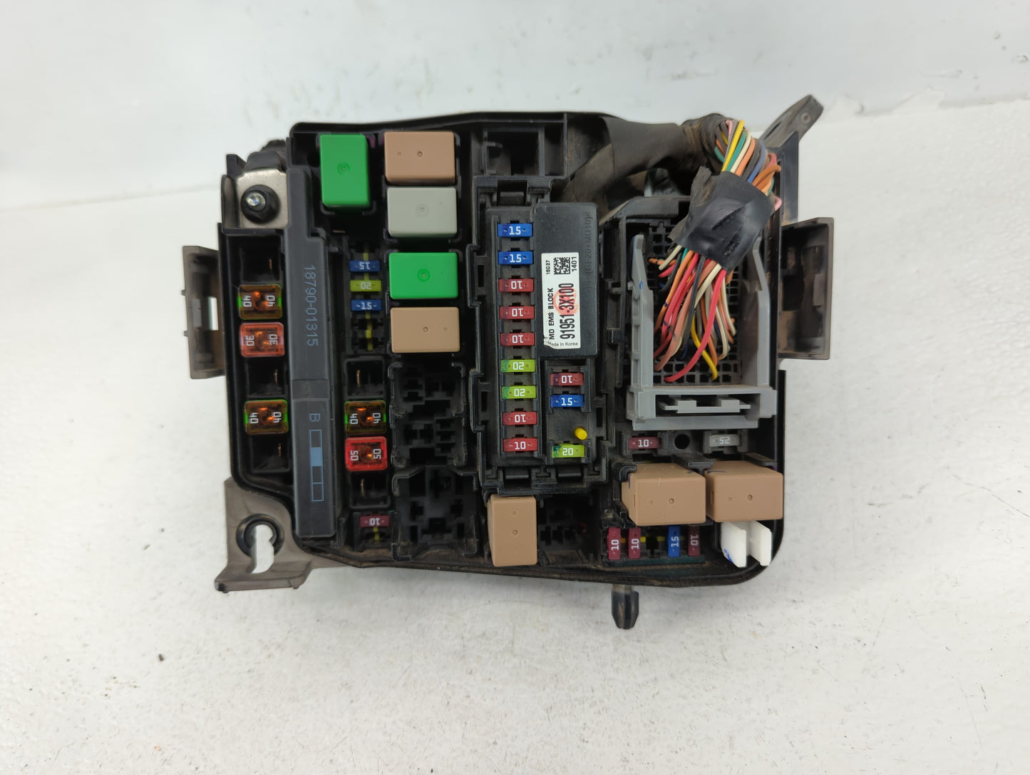 2014-2016 Hyundai Elantra Fusebox Fuse Box Panel Relay Module P/N:91951-3X710 Fits Fits 2014 2015 2016 OEM Used Auto Parts -