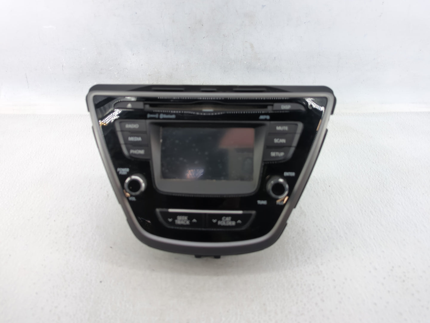 2014-2016 Hyundai Elantra Radio AM FM Cd Player Receiver Replacement P/N:96180-3X165GU Fits Fits 2014 2015 2016 OEM Used Aut
