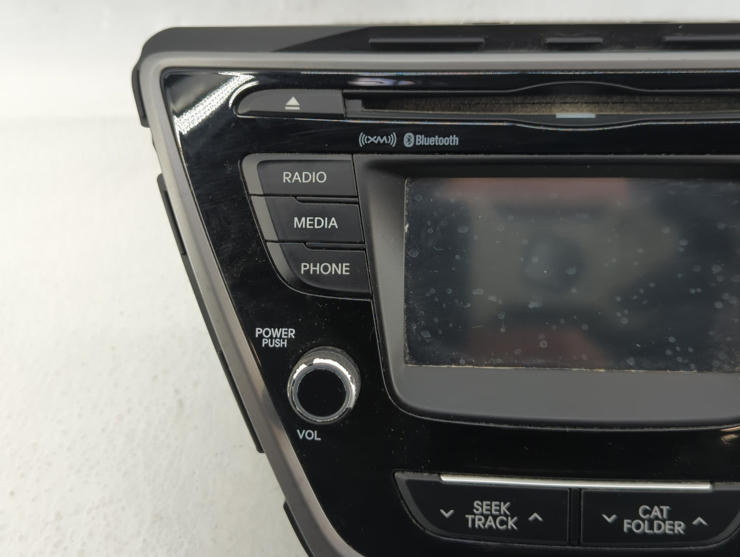 2014-2016 Hyundai Elantra Radio AM FM Cd Player Receiver Replacement P/N:96180-3X165GU Fits Fits 2014 2015 2016 OEM Used Aut