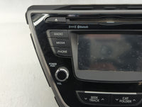 2014-2016 Hyundai Elantra Radio AM FM Cd Player Receiver Replacement P/N:96180-3X165GU Fits Fits 2014 2015 2016 OEM Used Aut