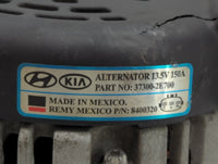 2016 Hyundai Elantra Alternator Generator Charging Assembly Engine Oem - Oemusedautoparts1.com