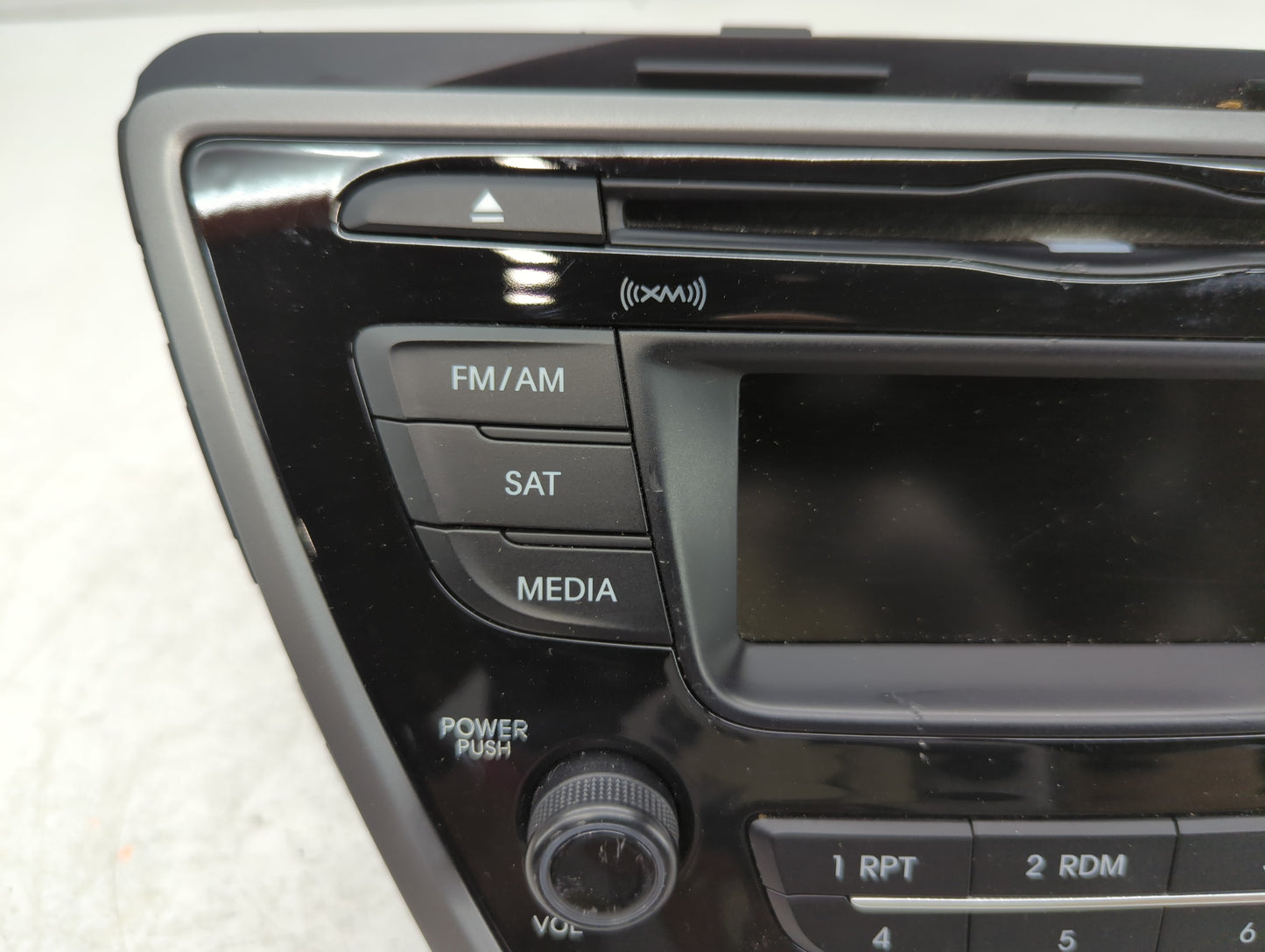 2014-2016 Hyundai Elantra Radio AM FM Cd Player Receiver Replacement P/N:96170-3X156GU Fits Fits 2014 2015 2016 OEM Used Aut