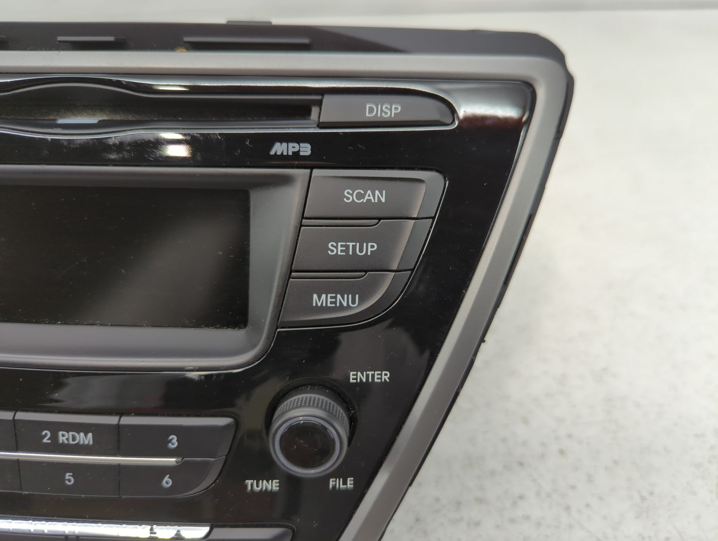 2014-2016 Hyundai Elantra Radio AM FM Cd Player Receiver Replacement P/N:96170-3X156GU Fits Fits 2014 2015 2016 OEM Used Aut