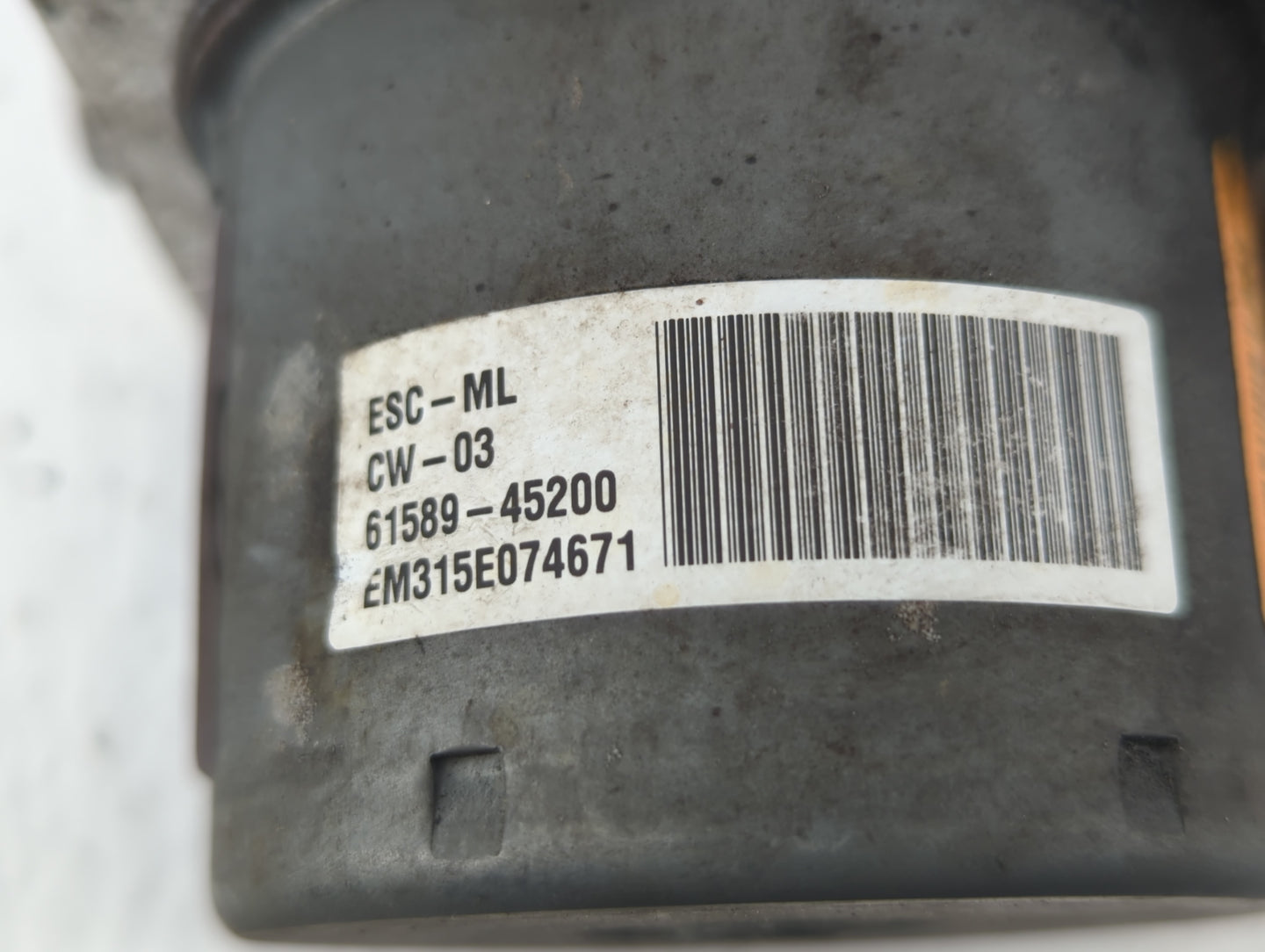 2016-2017 Hyundai Elantra ABS Pump Control Module Replacement P/N:61589-45200 Fits Fits 2016 2017 OEM Used Auto Parts - Oemu