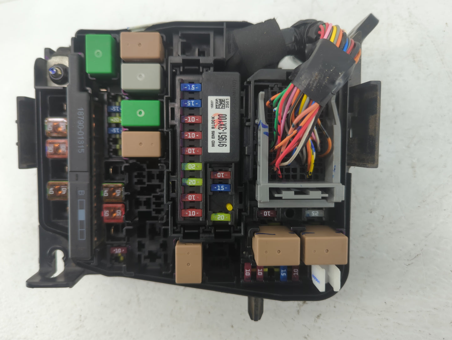 2014-2016 Hyundai Elantra Fusebox Fuse Box Panel Relay Module P/N:91951-3X710 Fits Fits 2014 2015 2016 OEM Used Auto Parts -