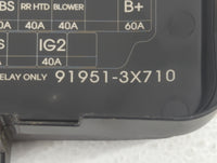 2014-2016 Hyundai Elantra Fusebox Fuse Box Panel Relay Module P/N:91951-3X710 Fits Fits 2014 2015 2016 OEM Used Auto Parts -