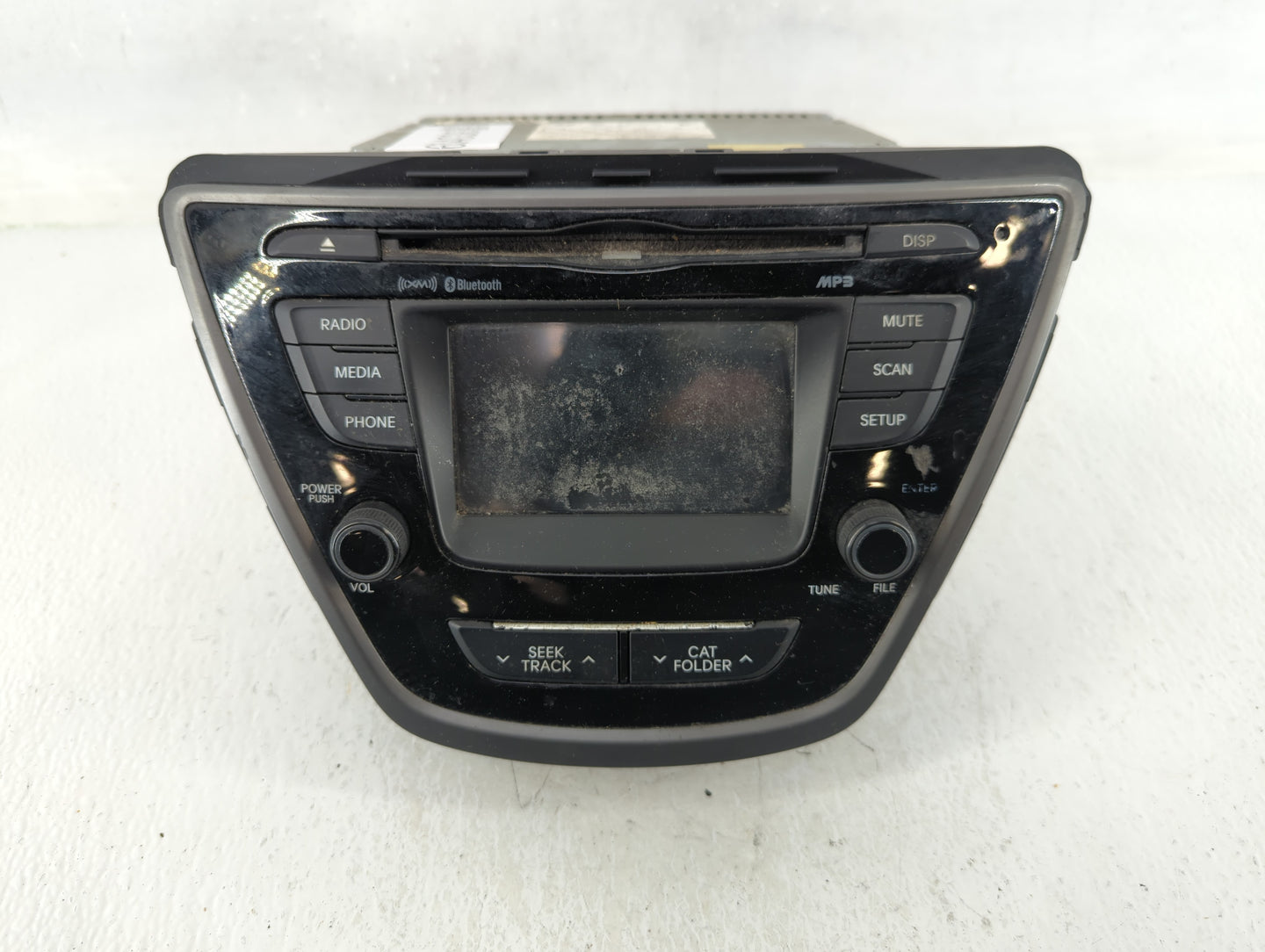 2014-2016 Hyundai Elantra Am Fm Cd Player Radio Receiver - Oemusedautoparts1.com
