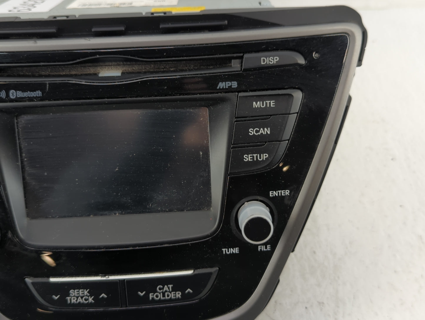 2014-2016 Hyundai Elantra Am Fm Cd Player Radio Receiver - Oemusedautoparts1.com