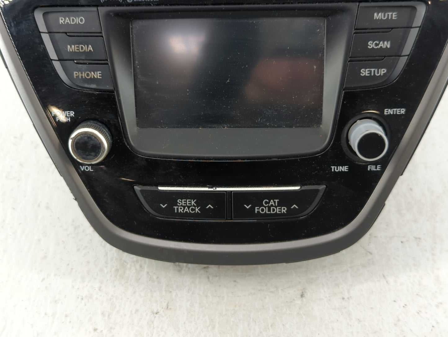 2014-2016 Hyundai Elantra Am Fm Cd Player Radio Receiver - Oemusedautoparts1.com