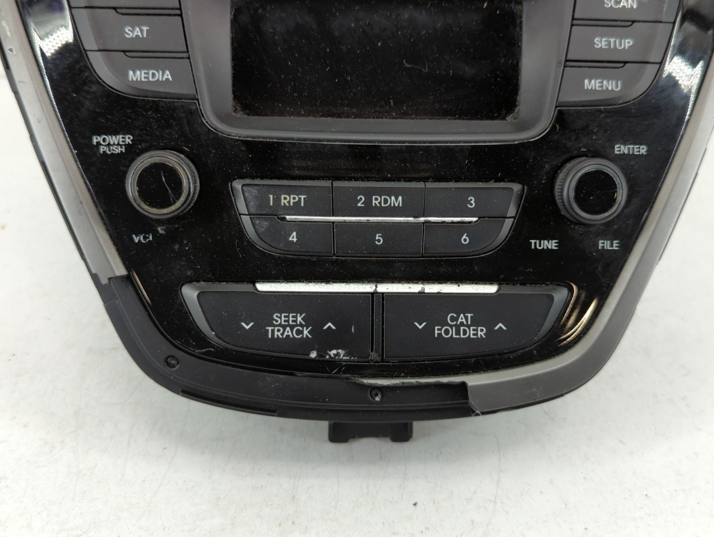2014-2016 Hyundai Elantra Radio AM FM Cd Player Receiver Replacement P/N:96170-3X156GU Fits Fits 2014 2015 2016 OEM Used Aut