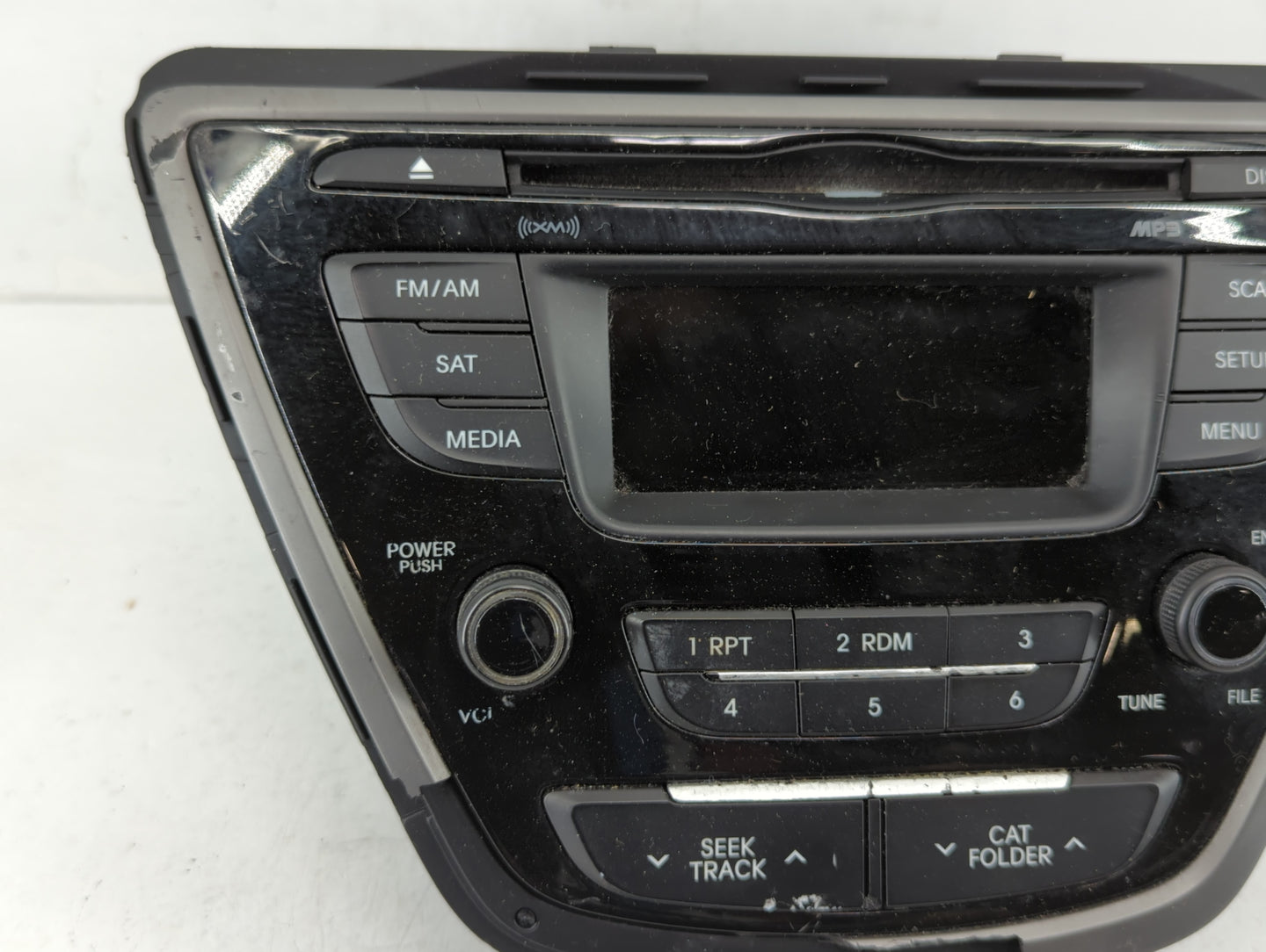 2014-2016 Hyundai Elantra Radio AM FM Cd Player Receiver Replacement P/N:96170-3X156GU Fits Fits 2014 2015 2016 OEM Used Aut