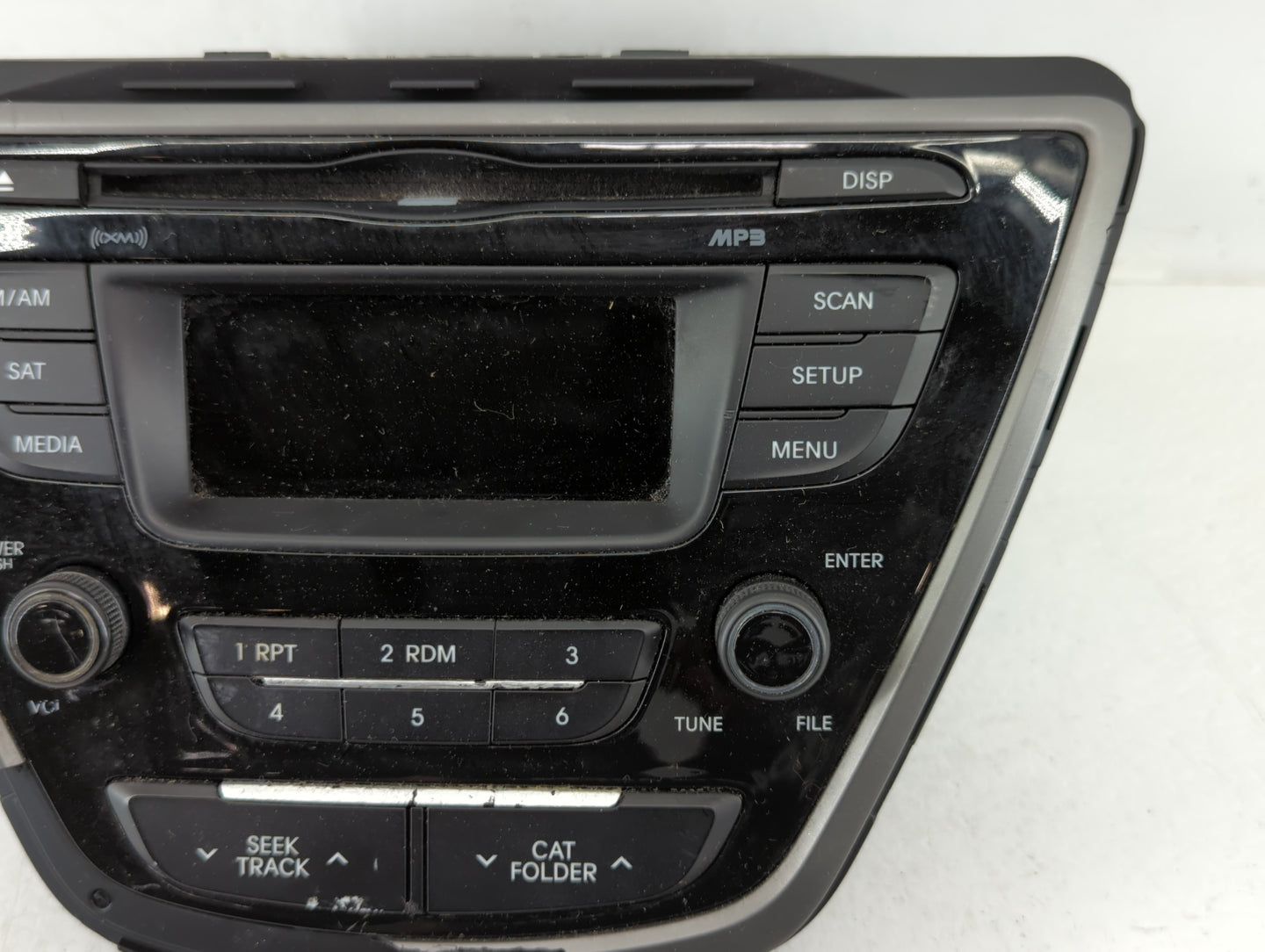 2014-2016 Hyundai Elantra Radio AM FM Cd Player Receiver Replacement P/N:96170-3X156GU Fits Fits 2014 2015 2016 OEM Used Aut