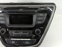 2014-2016 Hyundai Elantra Radio AM FM Cd Player Receiver Replacement P/N:96170-3X156GU Fits Fits 2014 2015 2016 OEM Used Aut