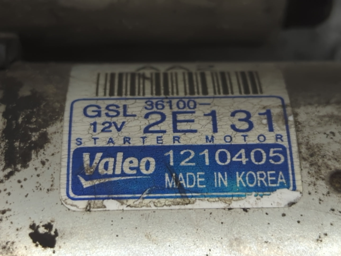 2014-2016 Hyundai Elantra Car Starter Motor Solenoid OEM P/N:36100-2E131 Fits Fits 2014 2015 2016 OEM Used Auto Parts - Oemu