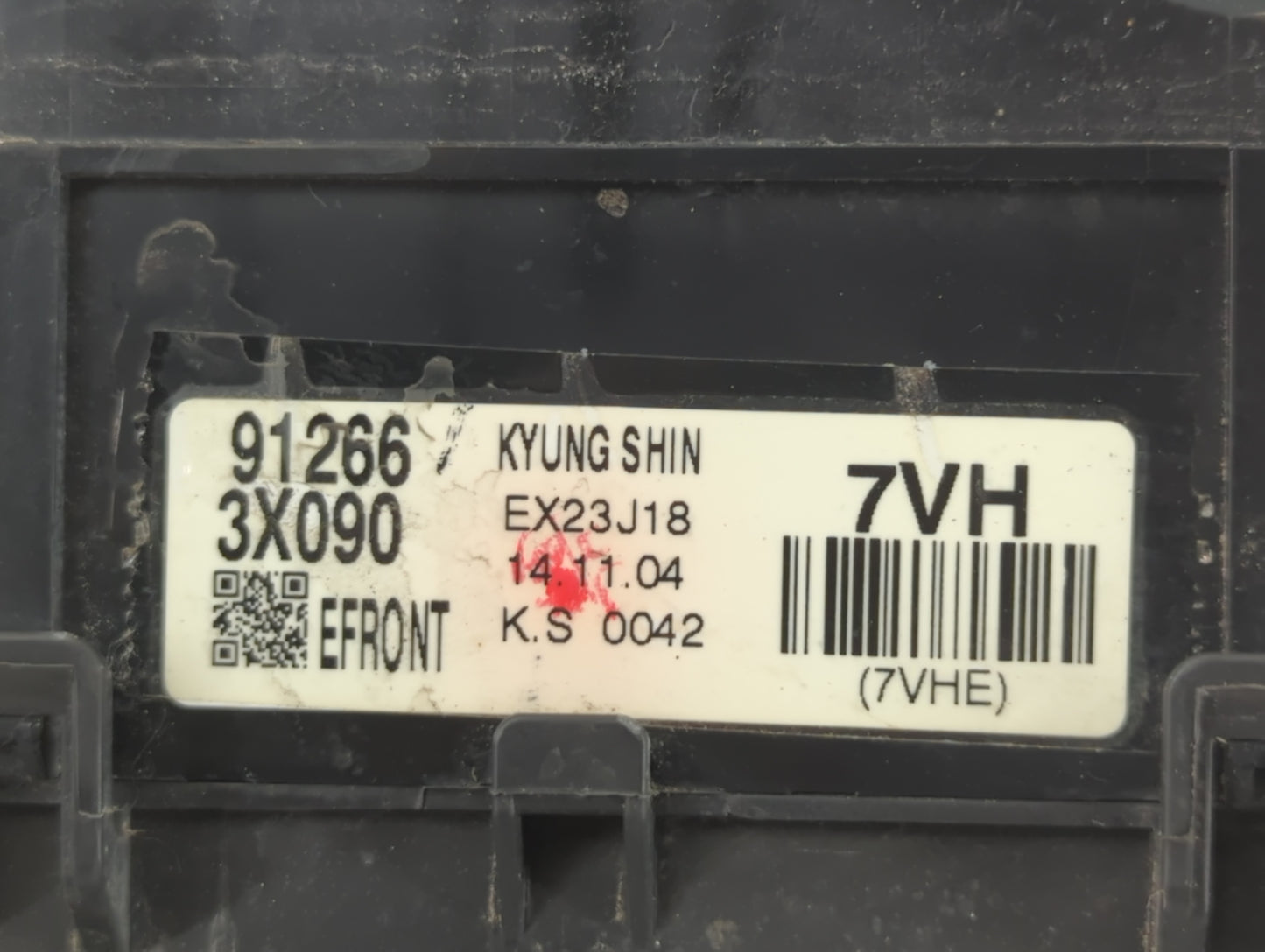 2014-2016 Hyundai Elantra Fusebox Fuse Box Panel Relay Module P/N:91266 3X090 Fits Fits 2014 2015 2016 OEM Used Auto Parts -