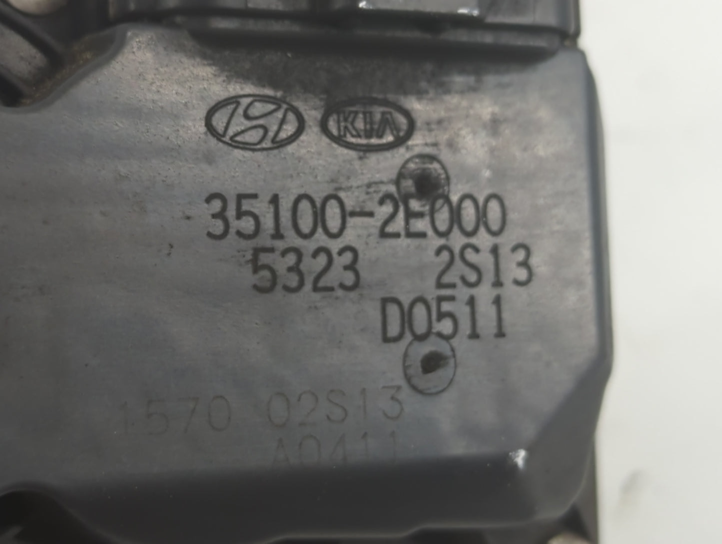 2011-2020 Hyundai Elantra Throttle Body P/N:35100-2E000 Fits Fits 2011 2012 2013 2014 2015 2016 2017 2018 2019 2020 2021 OEM