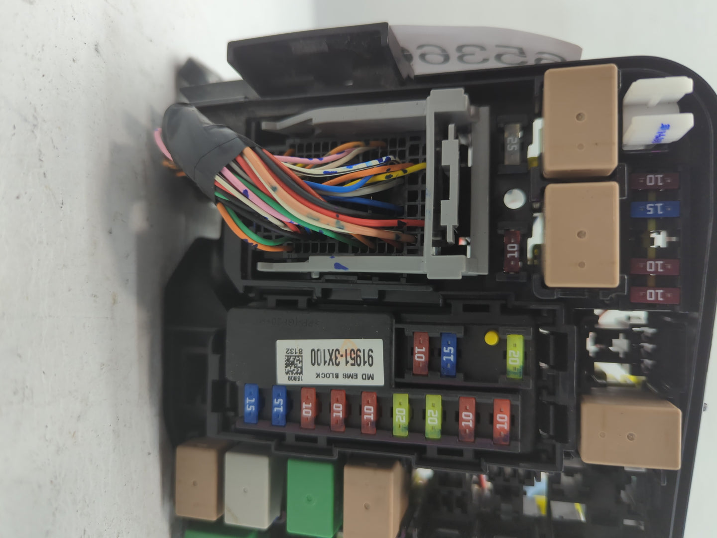 2014-2016 Hyundai Elantra Fusebox Fuse Box Panel Relay Module Fits Fits 2014 2015 2016 OEM Used Auto Parts - Oemusedautopart