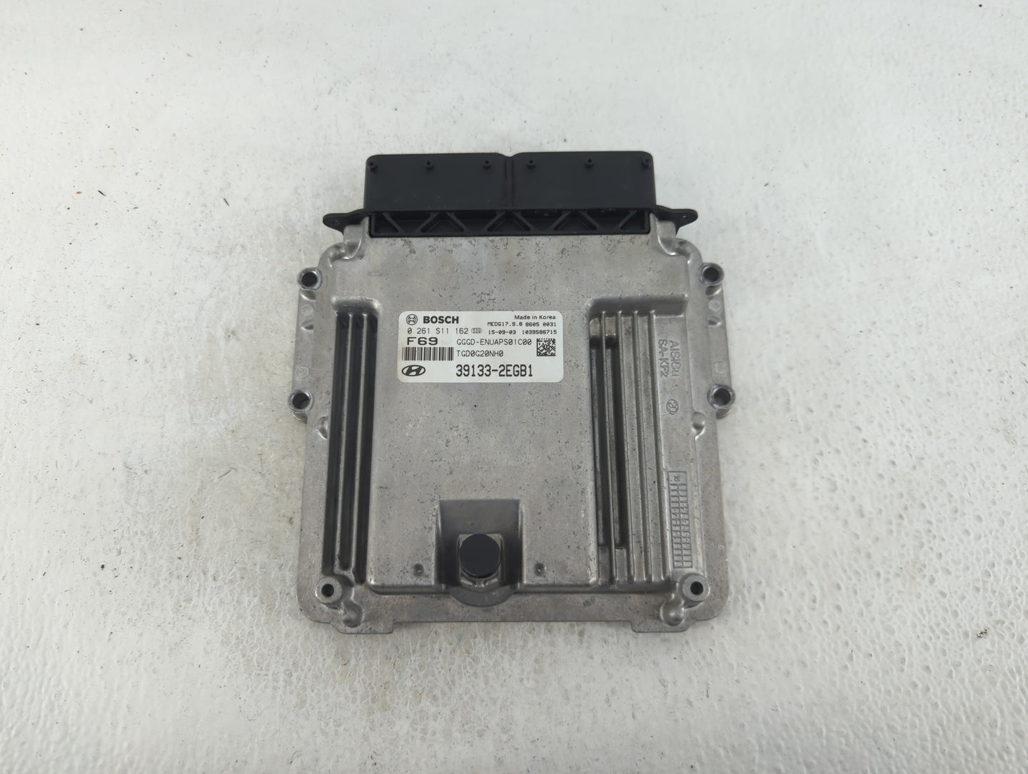 2016-2017 Hyundai Elantra PCM Engine Control Computer ECU ECM PCU OEM P/N:39133-2EGB1 0 261 S11 162 Fits Fits 2016 2017 OEM 