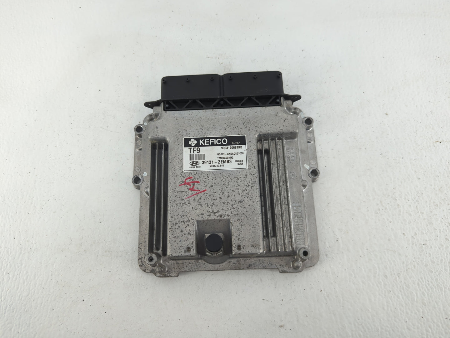 2014-2016 Hyundai Elantra PCM Engine Control Computer ECU ECM PCU OEM P/N:39131-2EMB3 Fits Fits 2014 2015 2016 OEM Used Auto