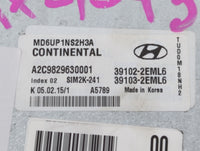 2014-2016 Hyundai Elantra PCM Engine Control Computer ECU ECM PCU OEM P/N:39103-2EML6 39102-2EML6 Fits Fits 2014 2015 2016 O