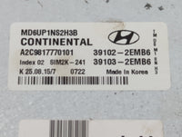 2014-2016 Hyundai Elantra PCM Engine Control Computer ECU ECM PCU OEM P/N:39102-2EMB6 Fits Fits 2014 2015 2016 OEM Used Auto