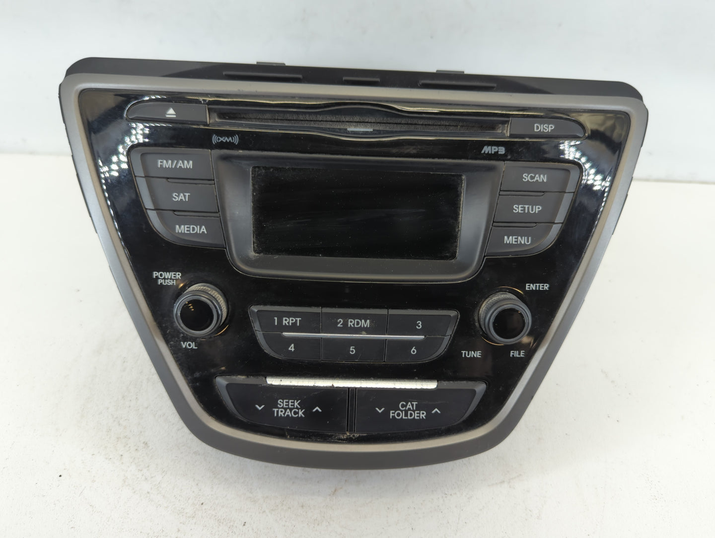 2014-2016 Hyundai Elantra Am Fm Cd Player Radio Receiver - Oemusedautoparts1.com