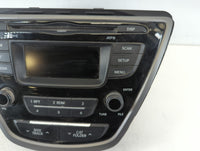 2014-2016 Hyundai Elantra Am Fm Cd Player Radio Receiver 662822 - Oemusedautoparts1.com