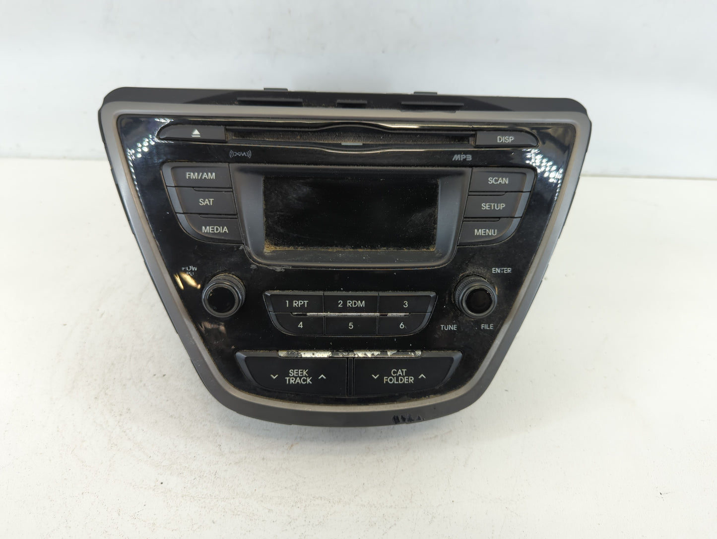 2014-2016 Hyundai Elantra Am Fm Cd Player Radio Receiver - Oemusedautoparts1.com