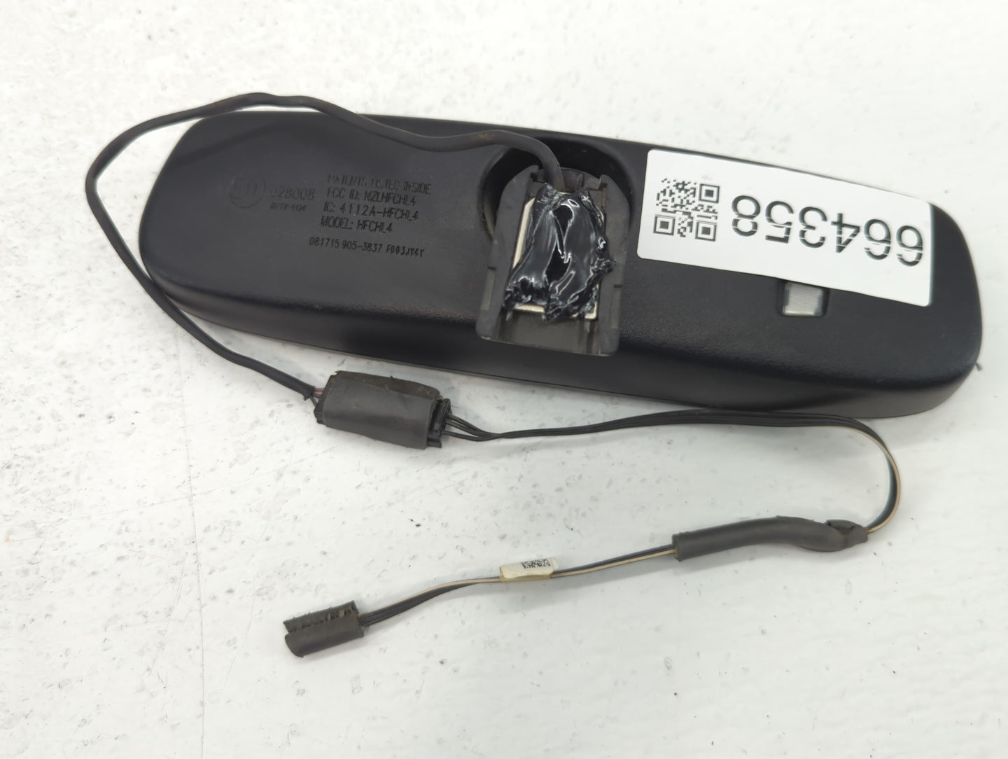 2009-2020 Hyundai Elantra Interior Rear View Mirror Replacement OEM P/N:E11028008 081715 905-3837 Fits OEM Used Auto Parts -
