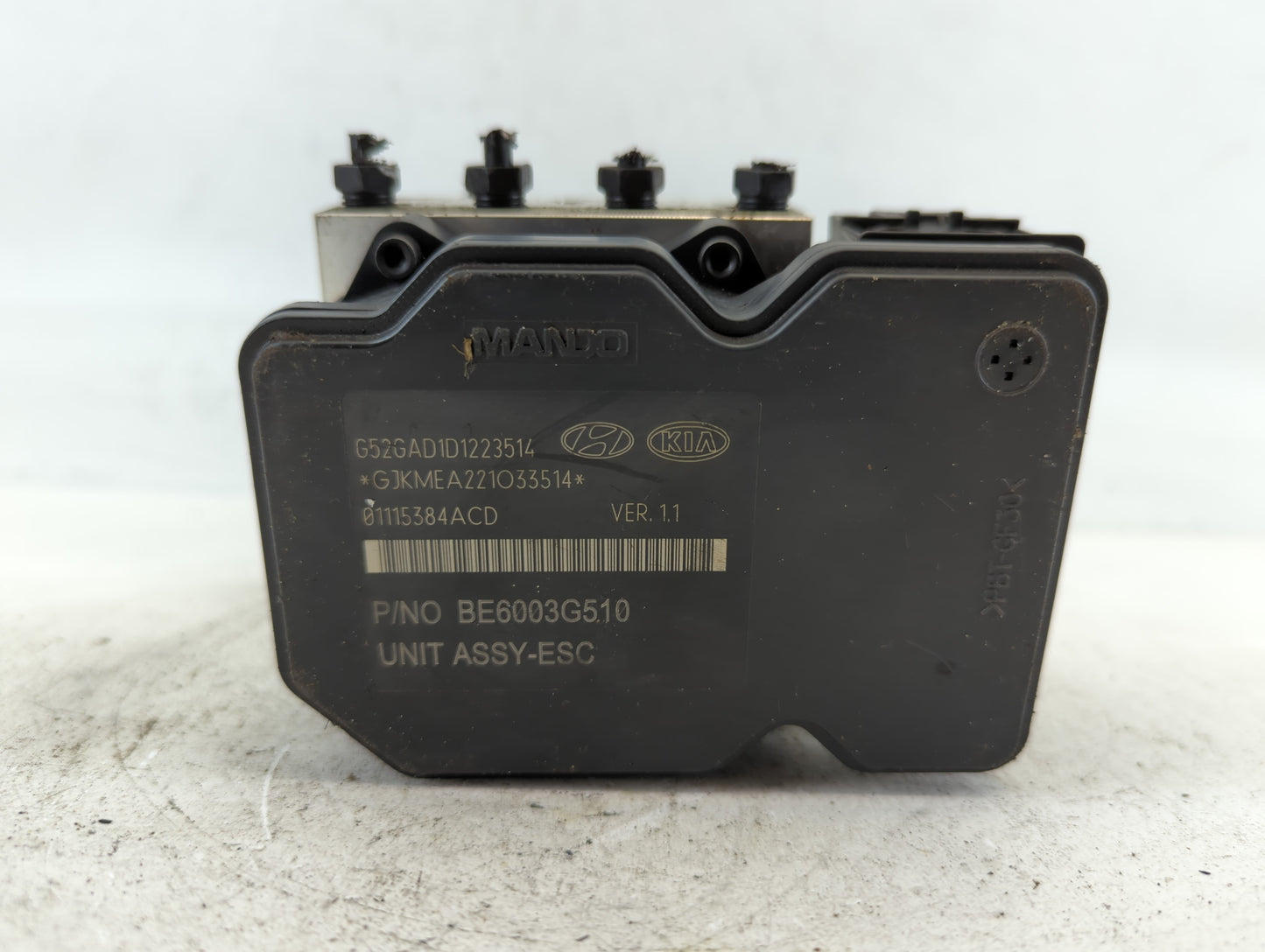 2014-2016 Hyundai Elantra ABS Pump Control Module Replacement P/N:ESCS17 58920-3X630 Fits Fits 2014 2015 2016 OEM Used Auto 