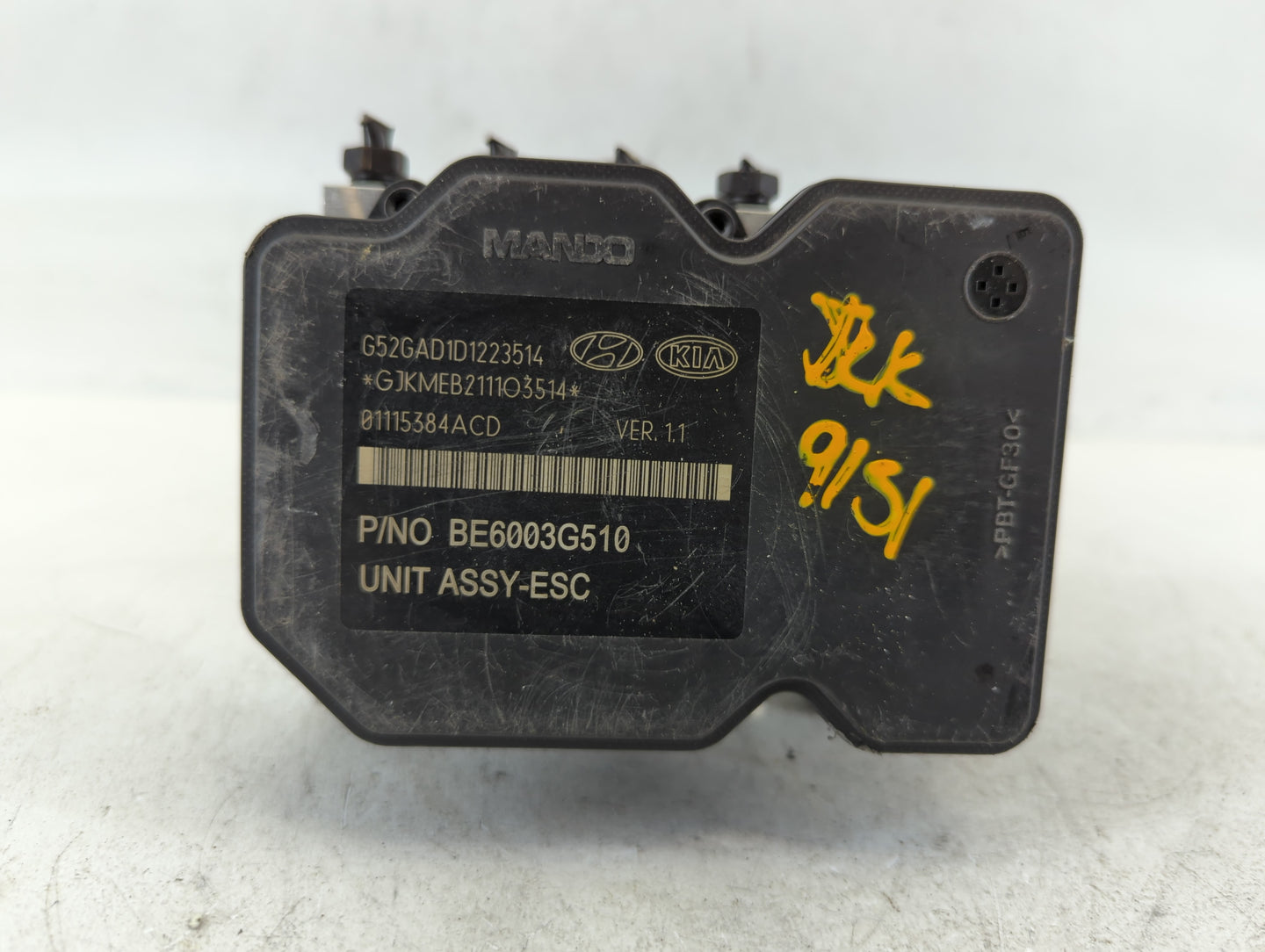2014-2016 Hyundai Elantra ABS Pump Control Module Replacement P/N:ESCS17 58920-3X630 Fits Fits 2014 2015 2016 OEM Used Auto 