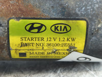2014-2020 Hyundai Elantra Car Starter Motor Solenoid OEM P/N:36100-2E551 Fits Fits 2014 2015 2016 2017 2018 2019 2020 OEM Us