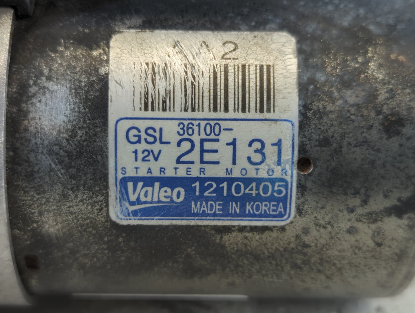 2016-2018 Hyundai Elantra Car Starter Motor Solenoid OEM P/N:36100-2E131 Fits Fits 2016 2017 2018 OEM Used Auto Parts - Oemu