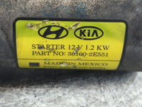 2014-2020 Hyundai Elantra Car Starter Motor Solenoid OEM P/N:36100-2E551 Fits Fits 2014 2015 2016 2017 2018 2019 2020 OEM Us
