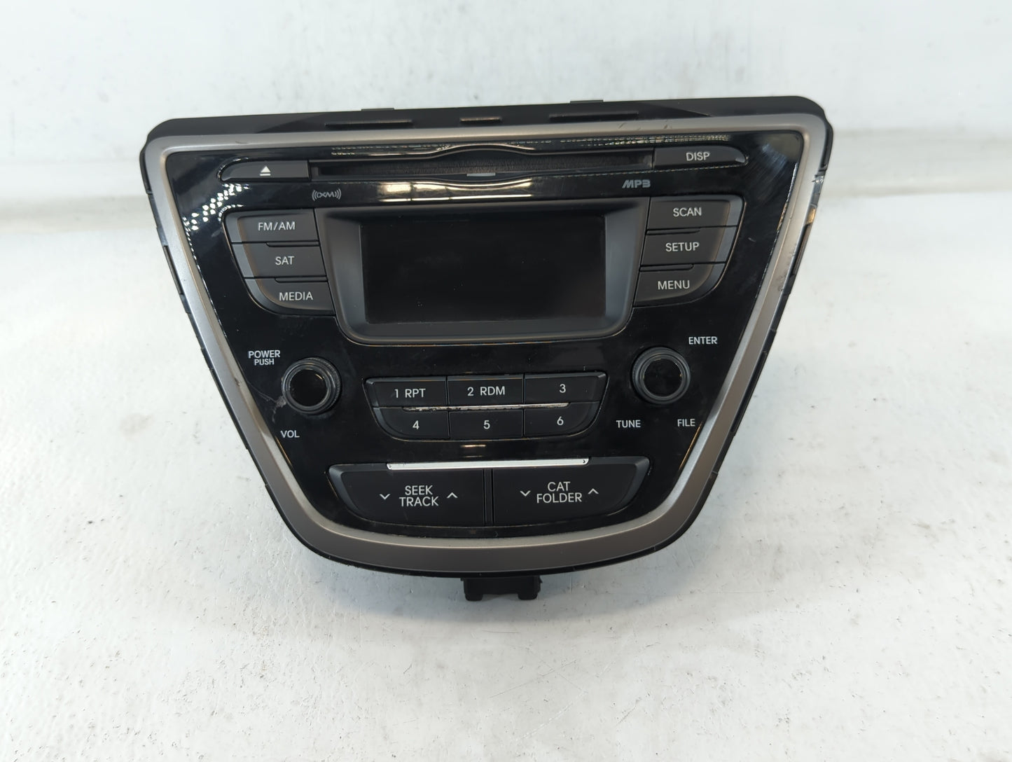 2014-2016 Hyundai Elantra Radio AM FM Cd Player Receiver Replacement P/N:96170-3X156GU Fits Fits 2014 2015 2016 OEM Used Aut