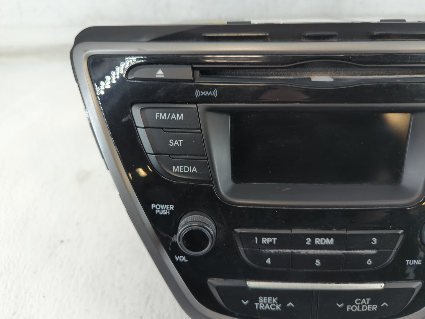2014-2016 Hyundai Elantra Radio AM FM Cd Player Receiver Replacement P/N:96170-3X156GU Fits Fits 2014 2015 2016 OEM Used Aut