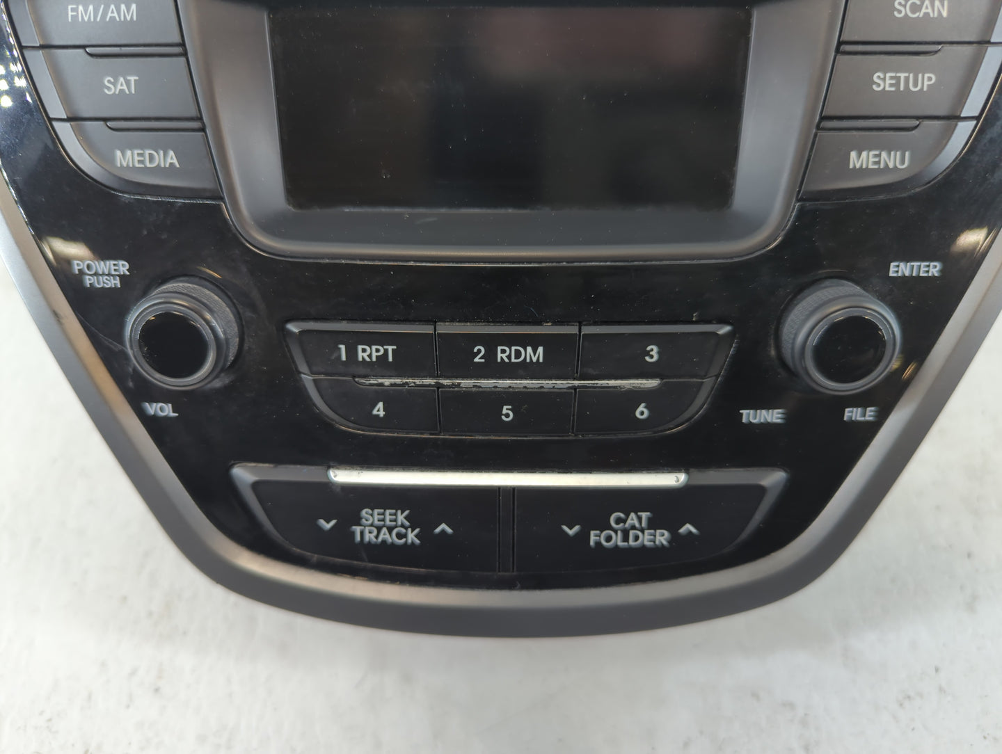 2014-2016 Hyundai Elantra Radio AM FM Cd Player Receiver Replacement P/N:96170-3X156GU Fits Fits 2014 2015 2016 OEM Used Aut